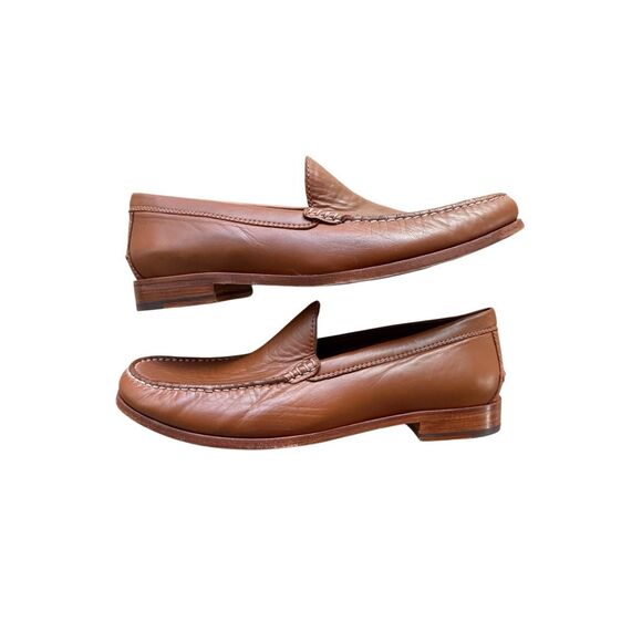 Johnston & Murphy Mens Cognac Sheepskin Baldwin Penny Loafer Size 11M main image 11
